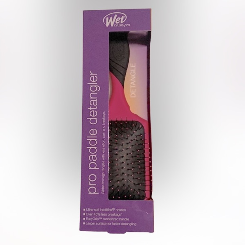 ❤️ Wet Brush Pro Paddle Detangler Brush Hot Pink New in Box